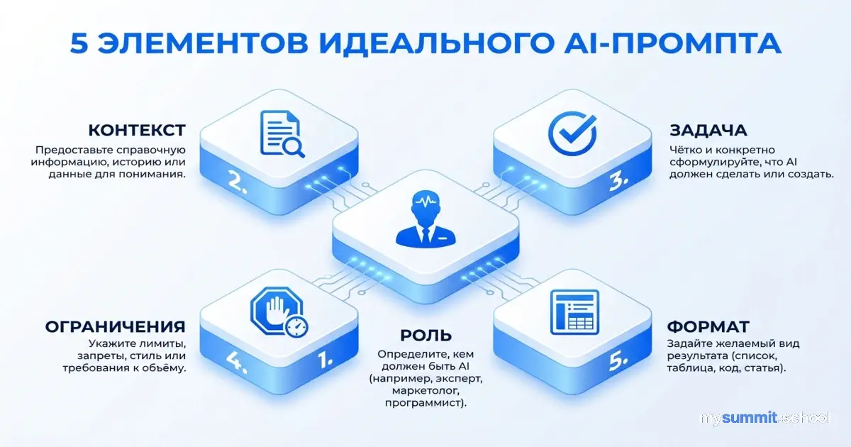 5 элементов идеального промпта