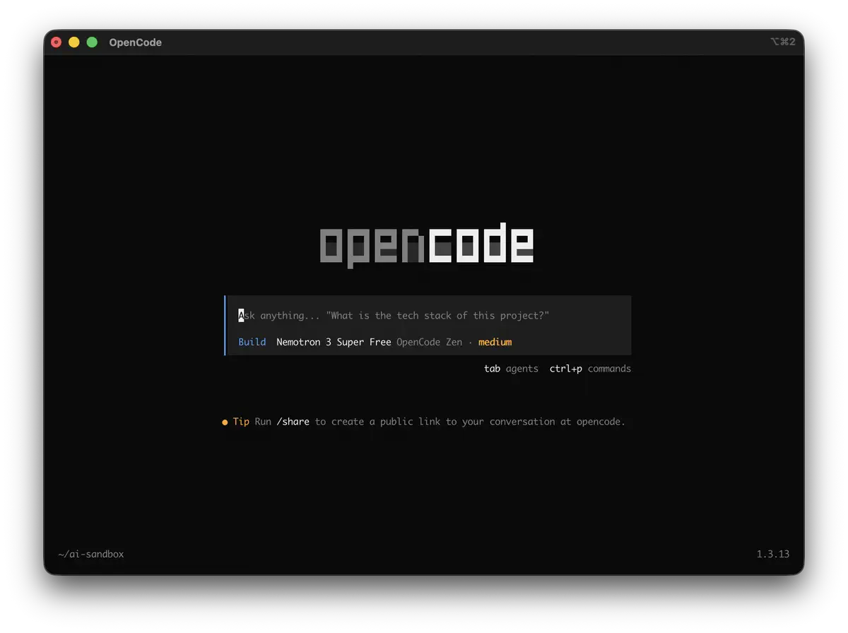 OpenCode – альтернатива Claude Code